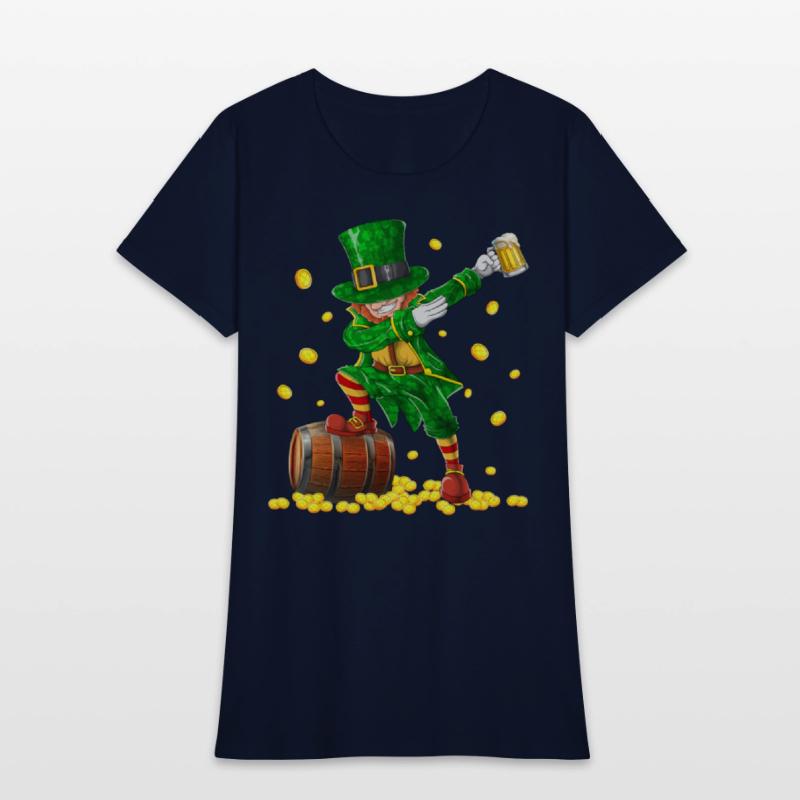 St Patricks Day Dabbing Dab Leprechaun Beer