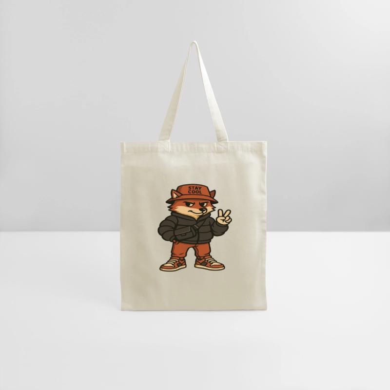 Streetwear Fox Cartoon – Urban Cool Style