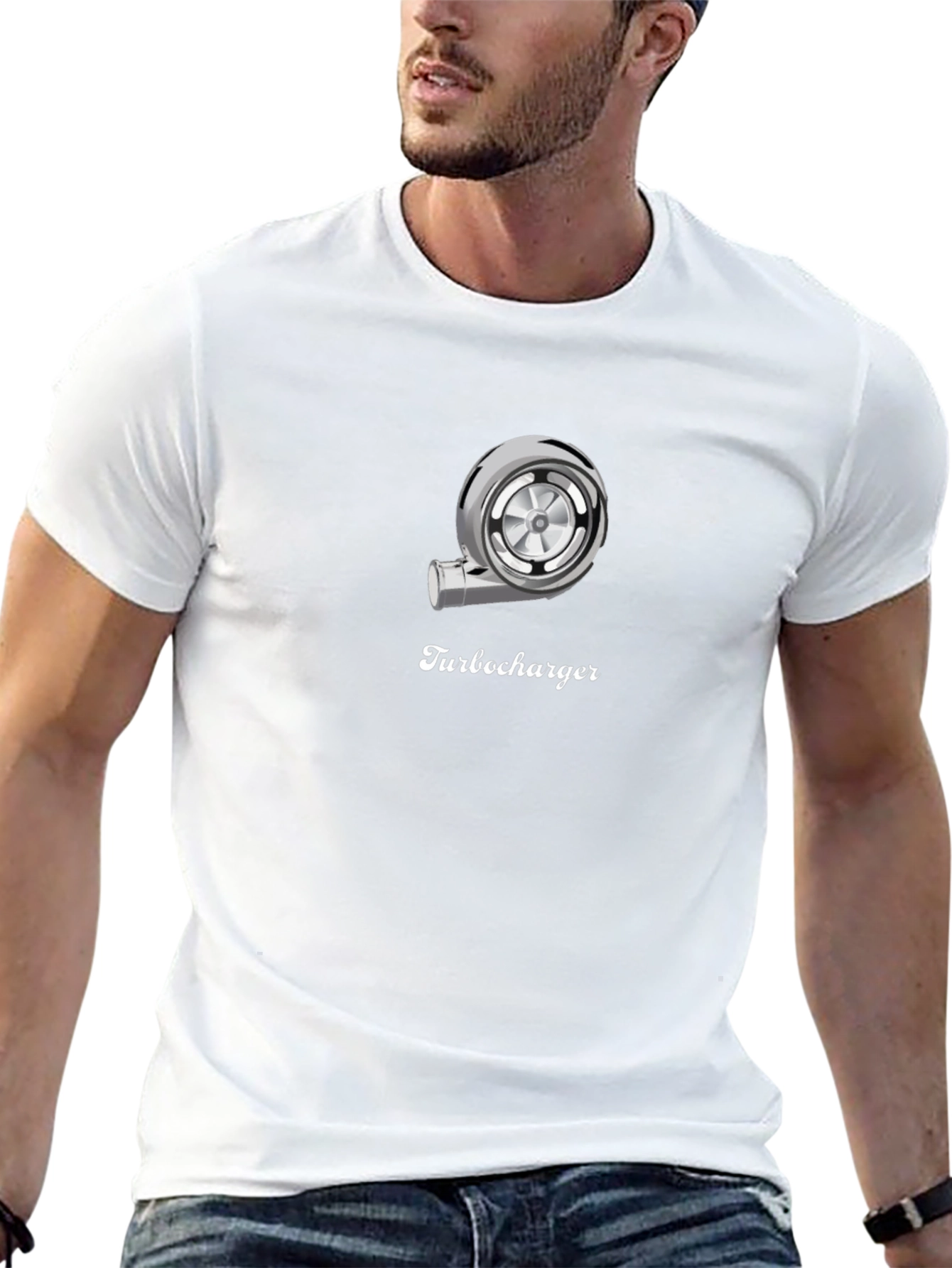 Turbocharger Graphic T-Shirt - Automotive Enthusiast Tee