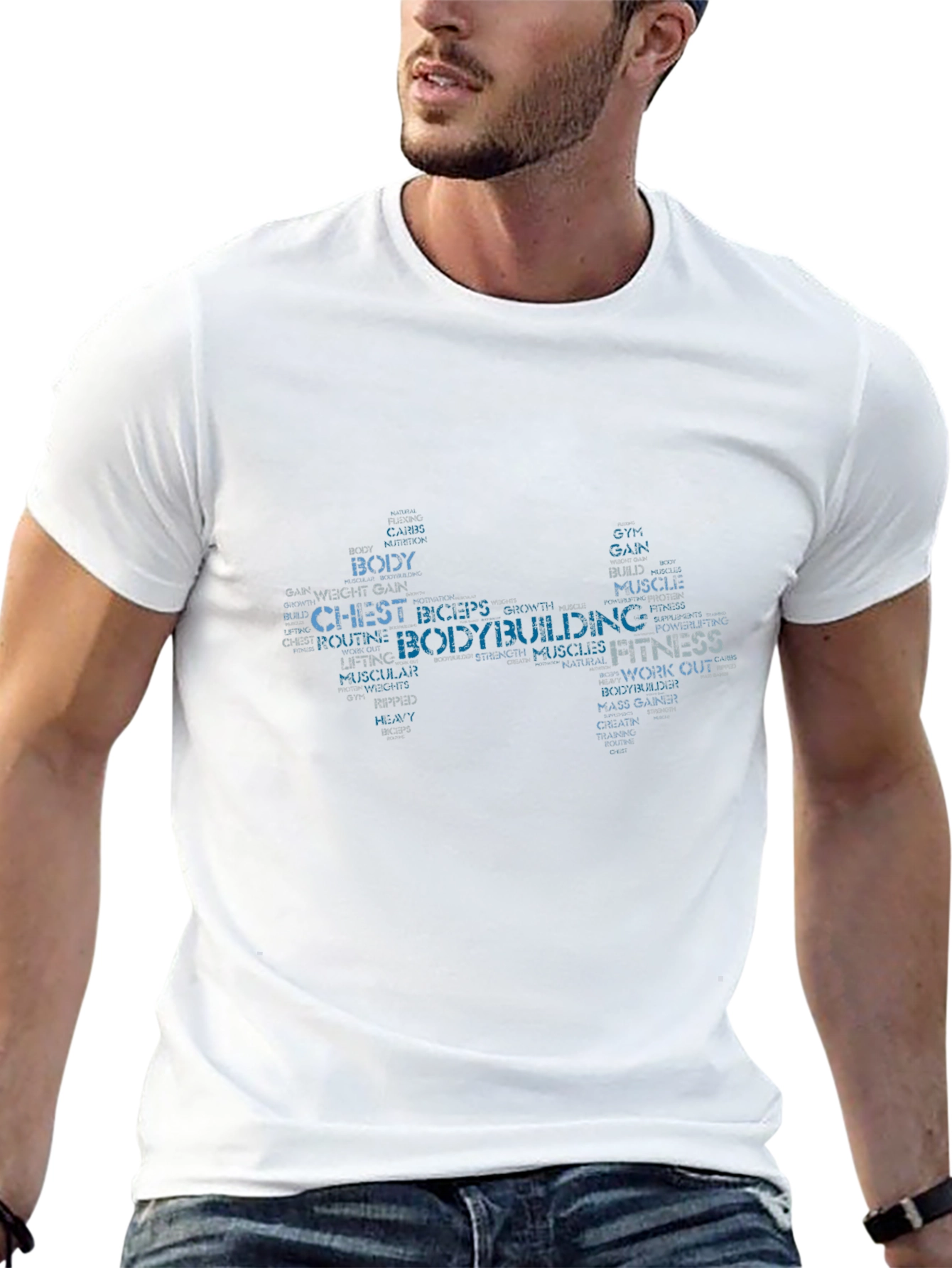 Bodybuilding Fitness T-Shirt - Gym Workout Tee