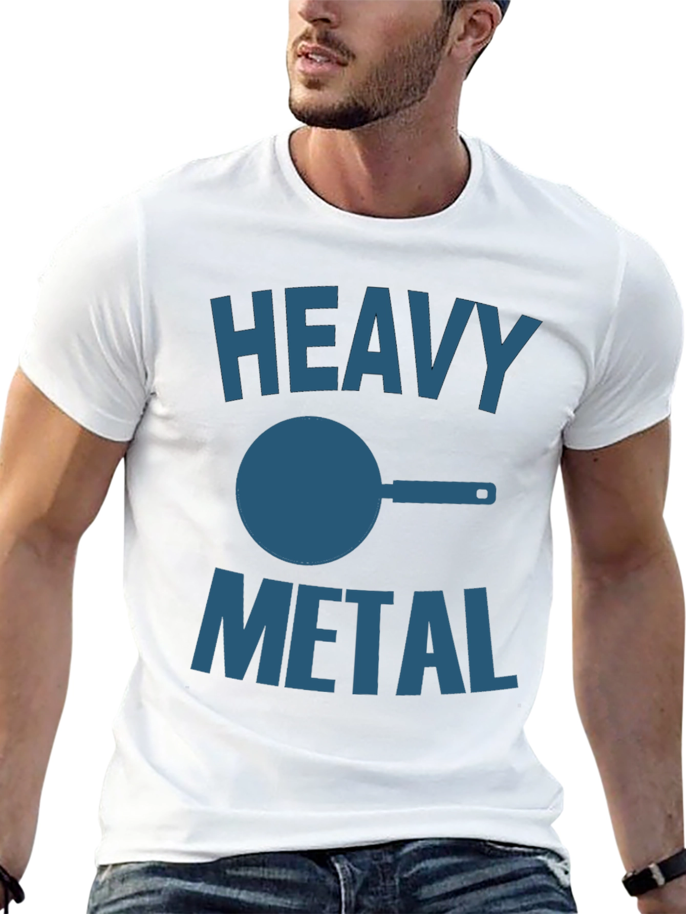 Heavy Metal Pan Graphic T-Shirt