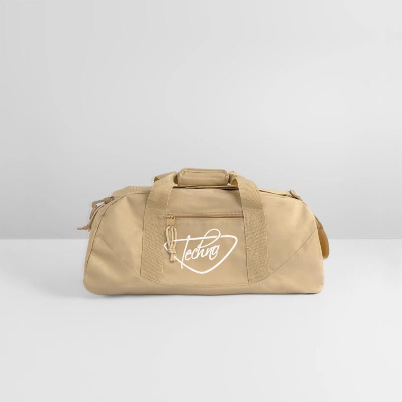 Techno Music Love Letters Quote Dance Party Logo