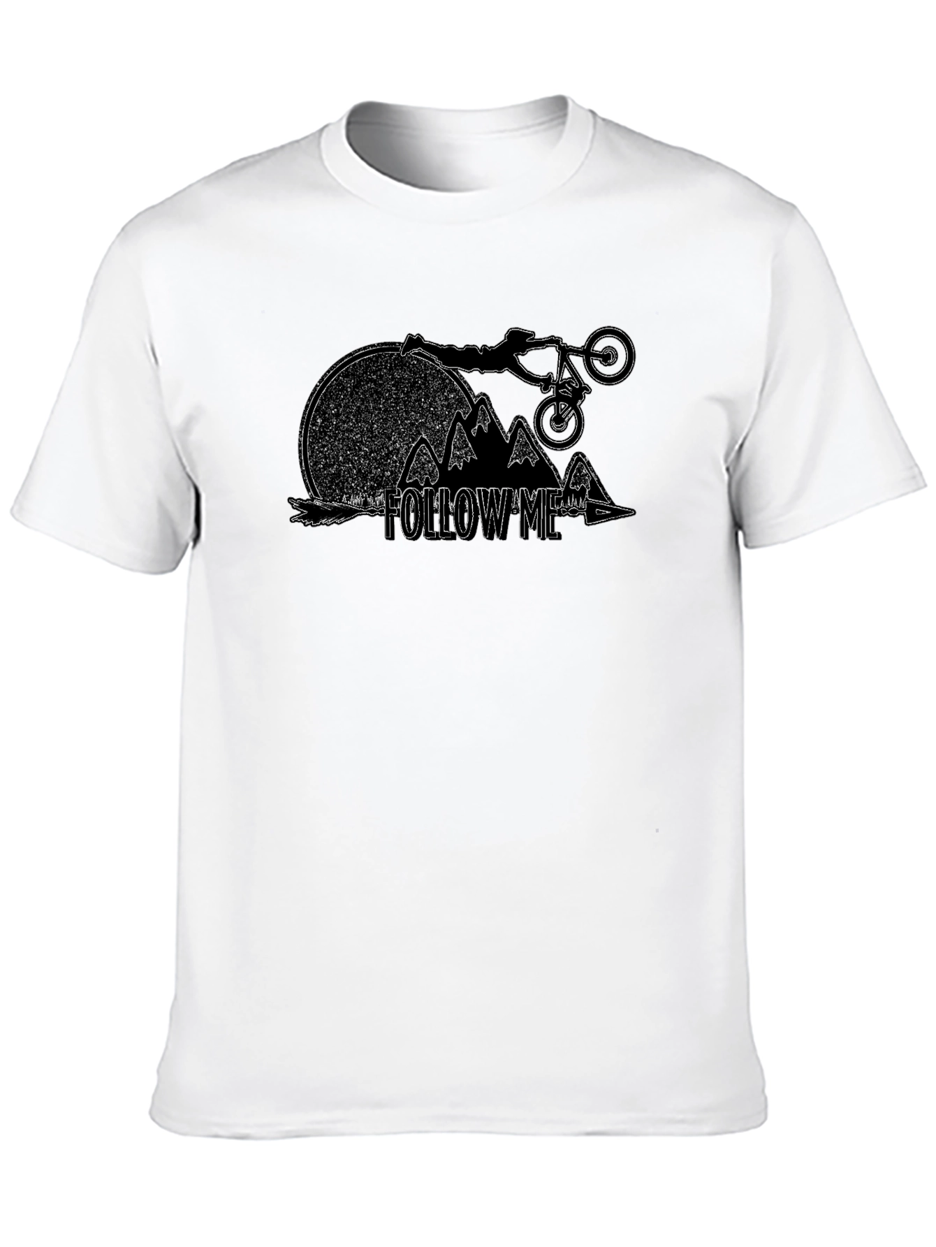 Follow Me Mountain Bike T-Shirt - Adventure Tee