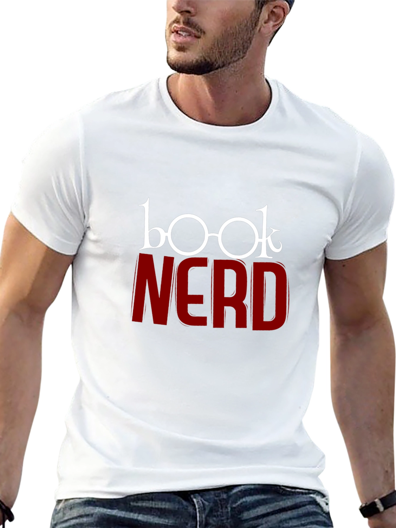 Book Nerd Graphic T-Shirt