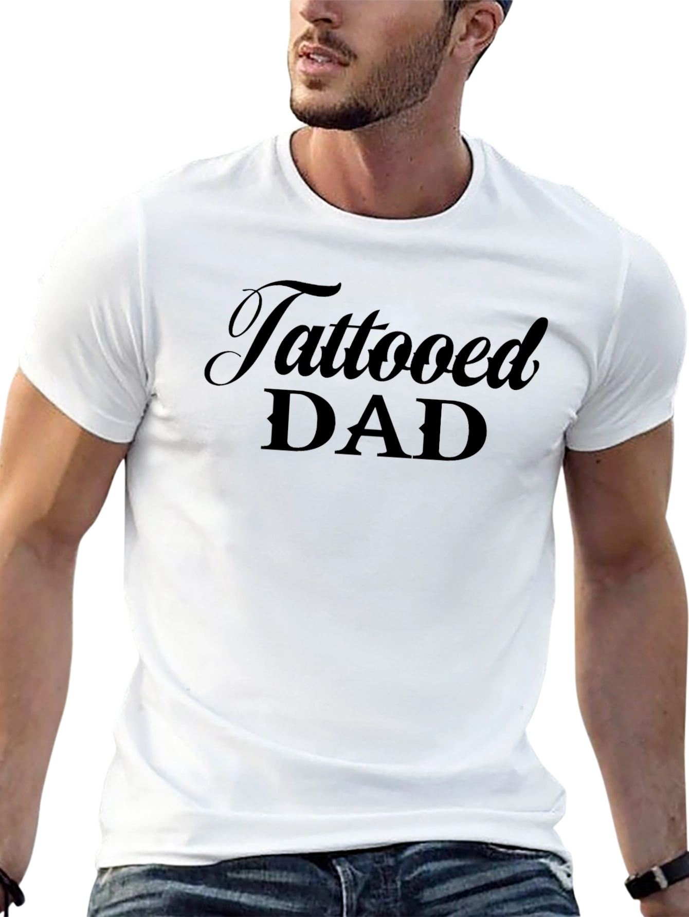 Tattooed Dad T-Shirt - Cool Fathers Day Tee