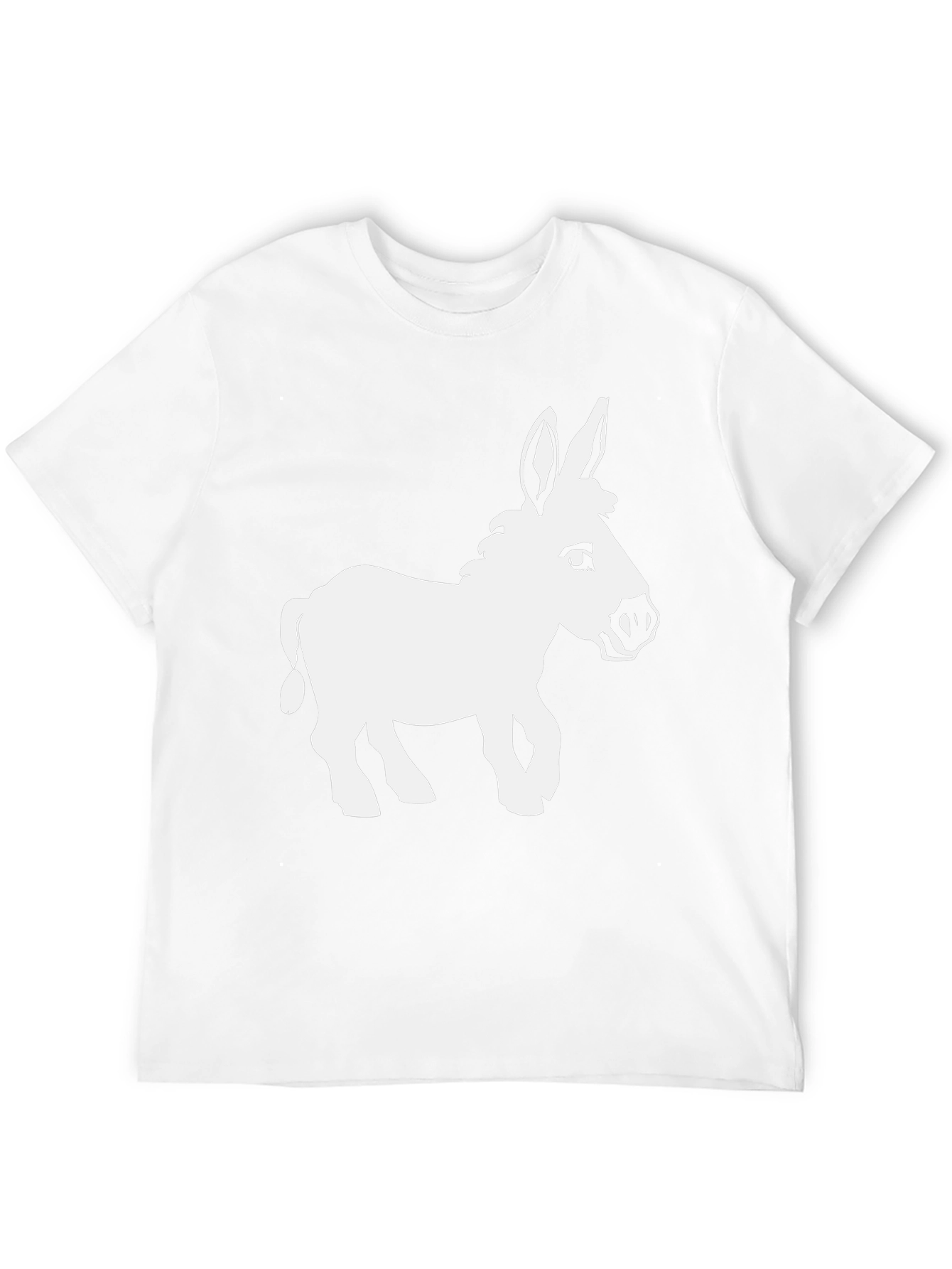Funny Donkey Graphic Tee - Black T-Shirt