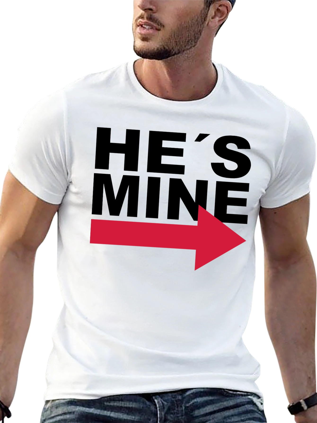 Hes Mine T-Shirt - Couple Matching Tee
