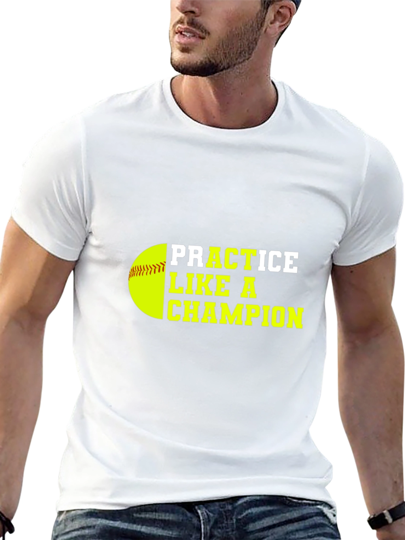 Practice Like a Champion Black T-Shirt