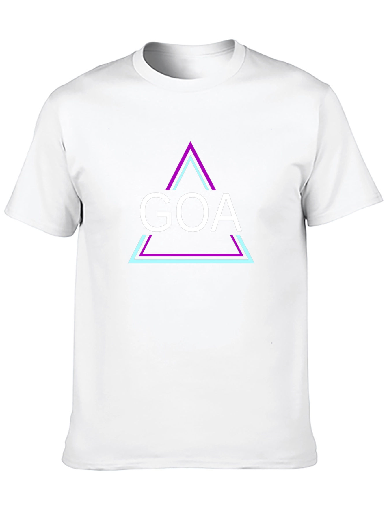 GOA Graphic Tee - Trendy Black T-Shirt