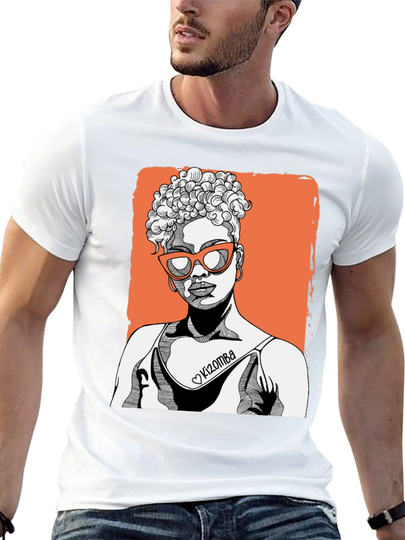 Kizomba Woman Graphic Tee - Stylish & Unique
