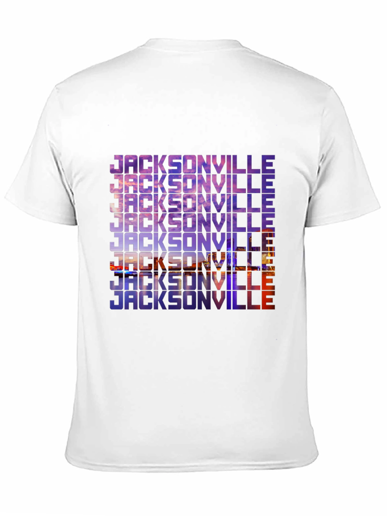 Jacksonville Graphic Print Black T-Shirt