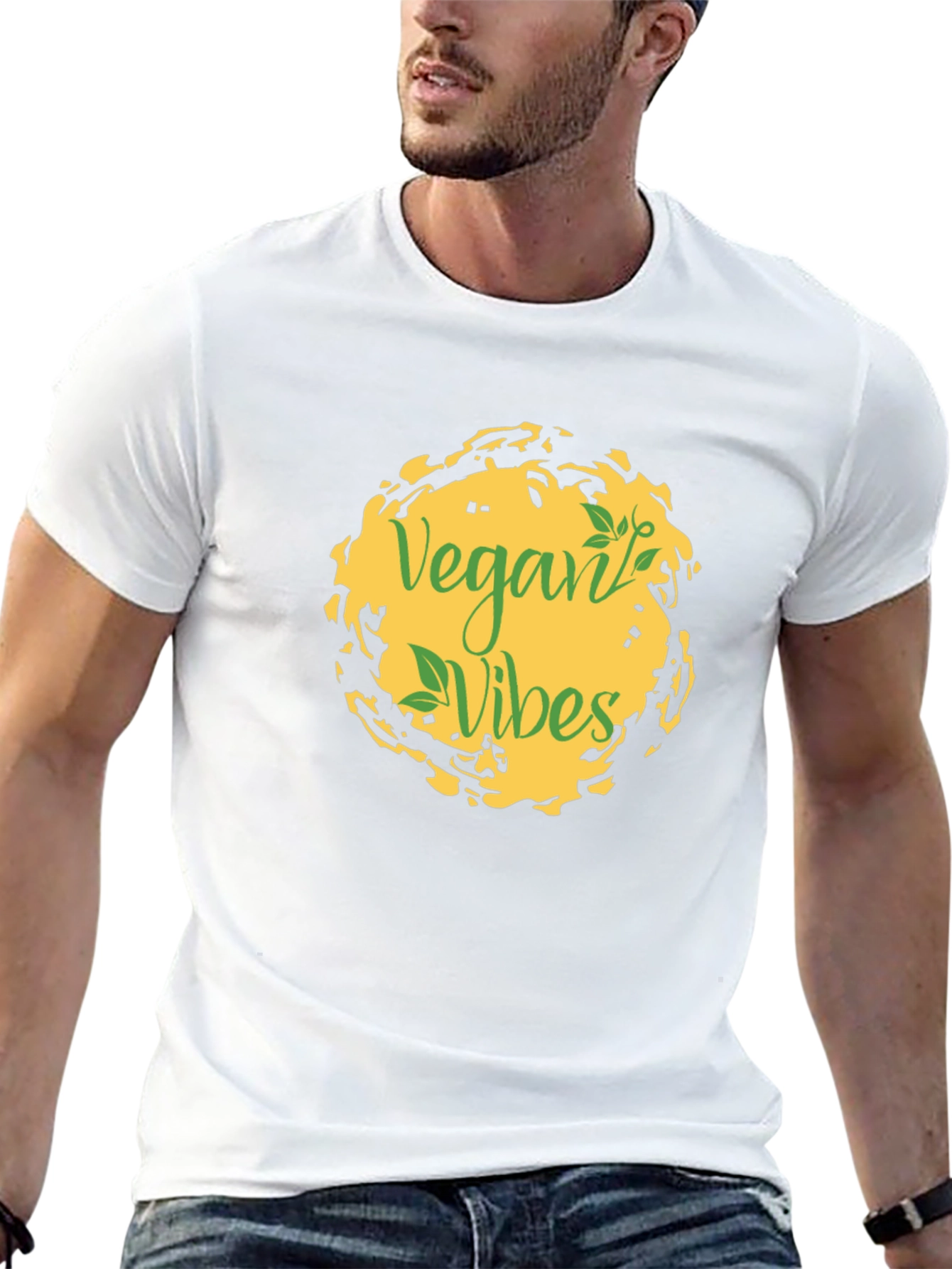 Vegan Vibes Black T-Shirt