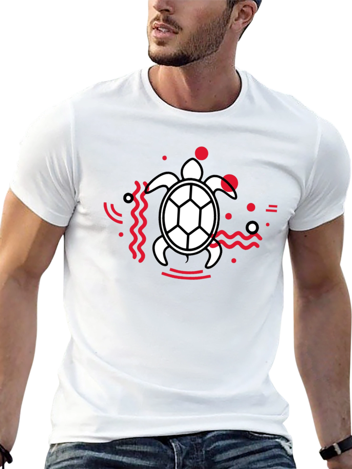 Turtle Graphic Tee - Modern Design