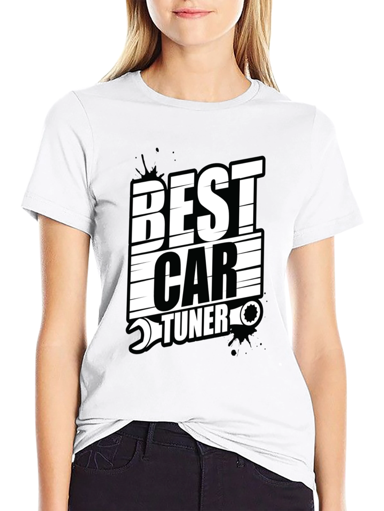 Best Car Tuner Graphic Tee - Black