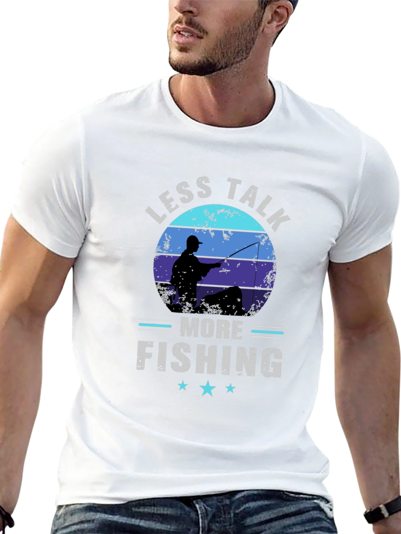 Less Talk More Fishing T-Shirt