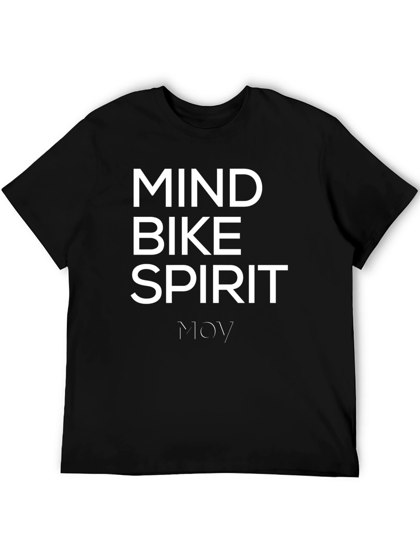 Mind Bike Spirit Graphic T-Shirt - Black