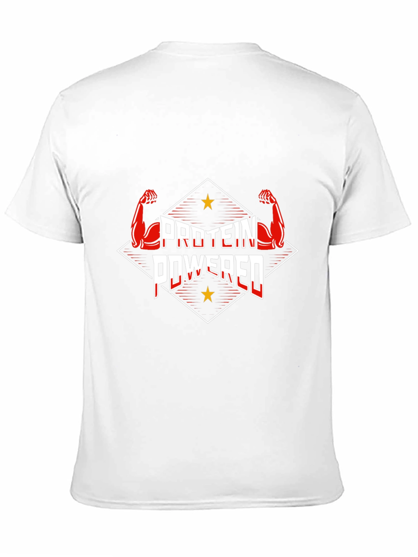 Protein Powered Graphic T-Shirt - Black