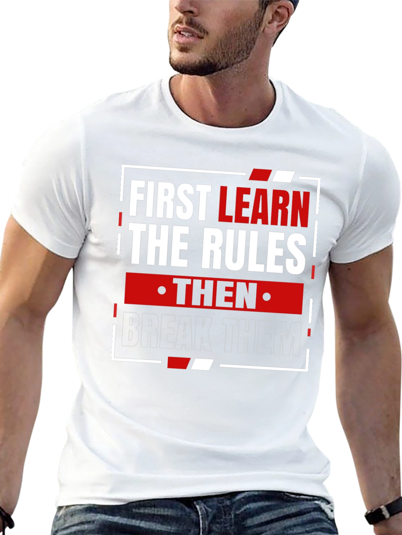 Learn the Rules Break Them T-Shirt