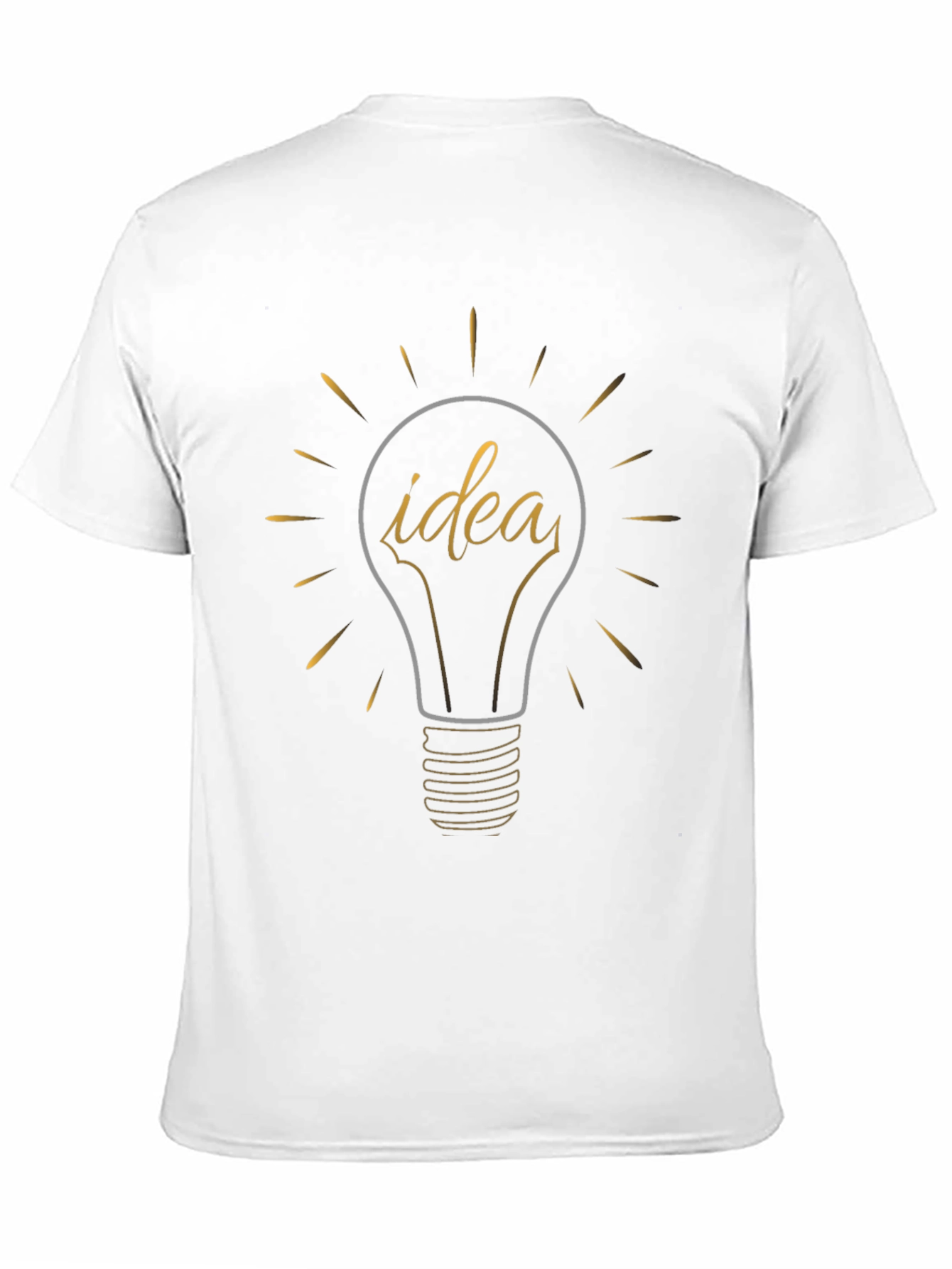 Idea Bulb Graphic T-Shirt