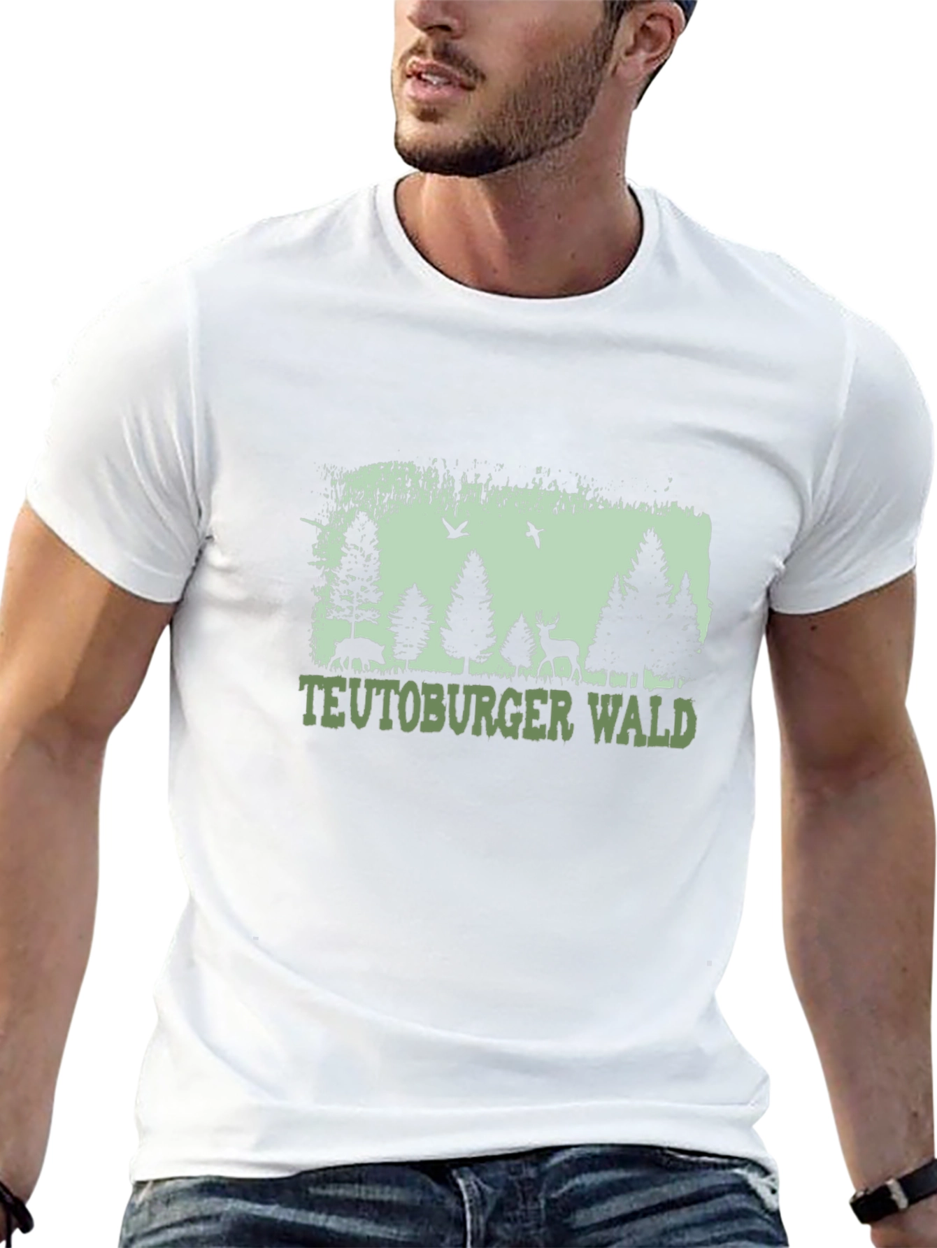 Teutoburger Wald Graphic T-Shirt Forest Design