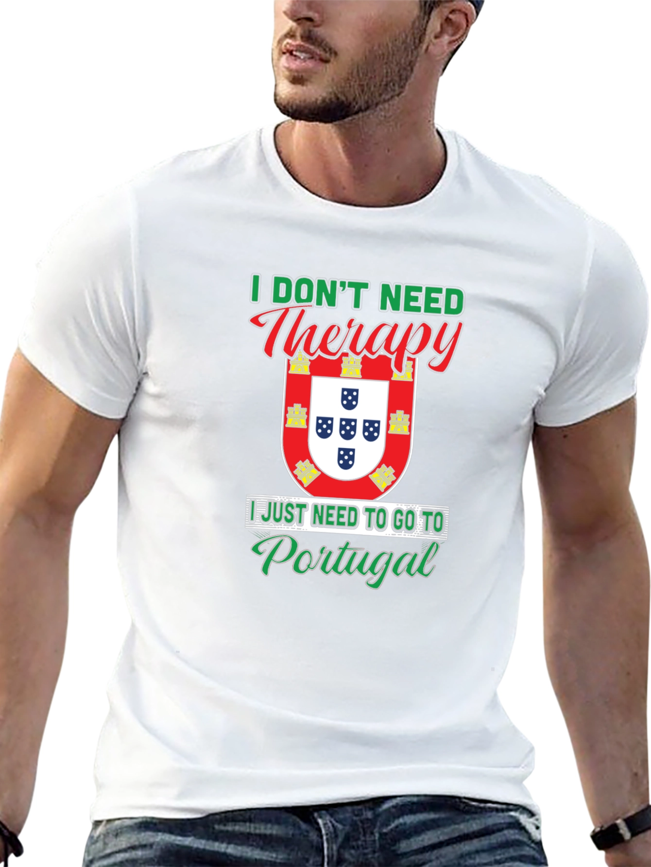 Portugal Therapy Graphic Tee