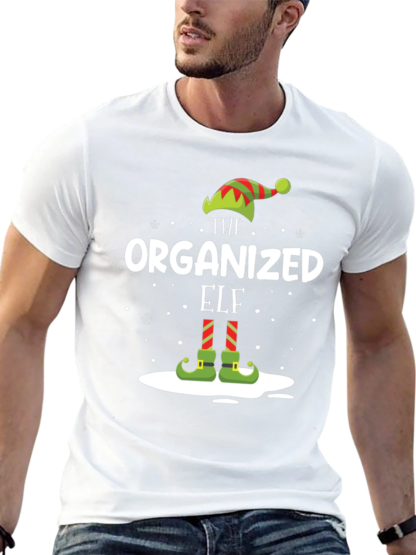 The Organized Elf Graphic T-Shirt