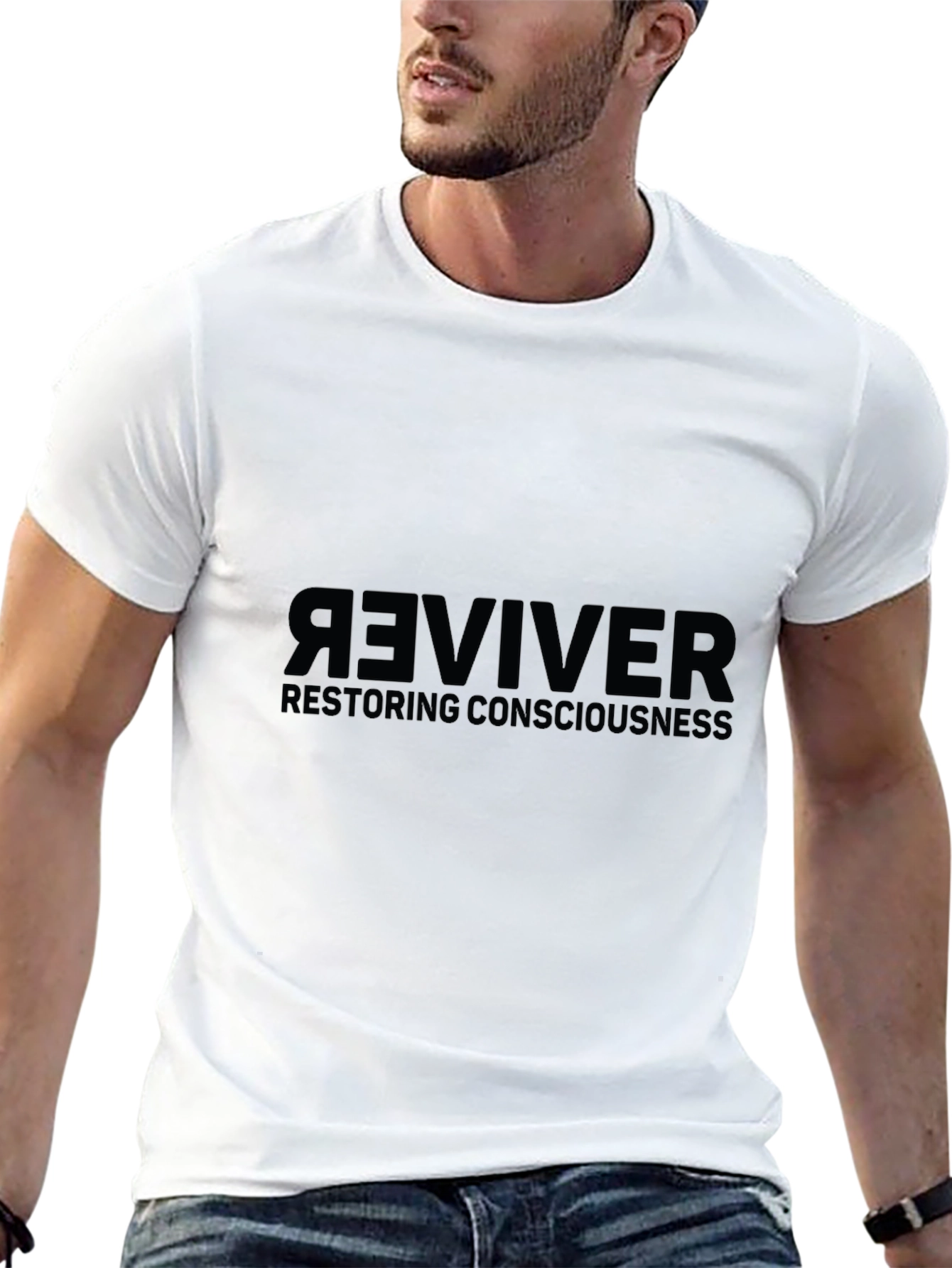 Reviver Restoring Consciousness Black T-Shirt