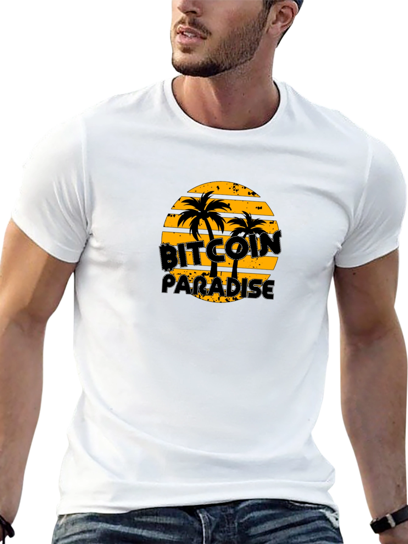 Bitcoin Paradise Black T-Shirt