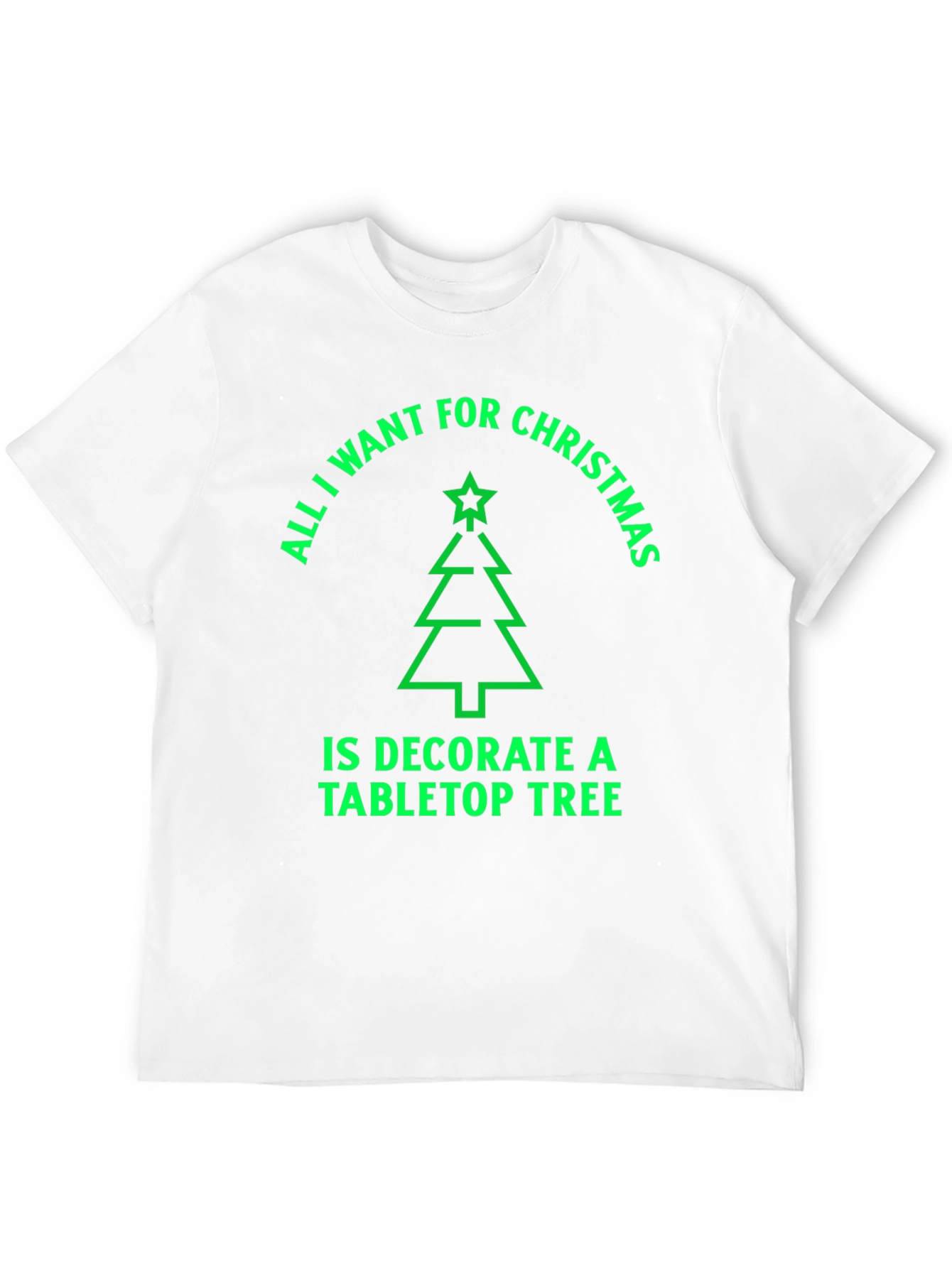 Christmas Tabletop Tree T-Shirt