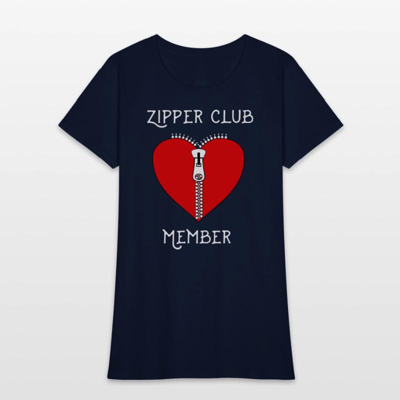 Zipper Club Member Graphic Heart Surgery Survivor