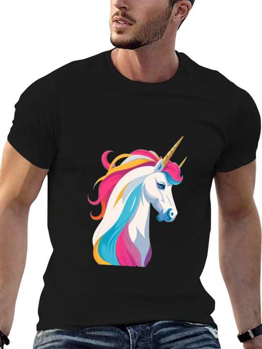 Unicorn Graphic Tee - Bold & Colorful Design