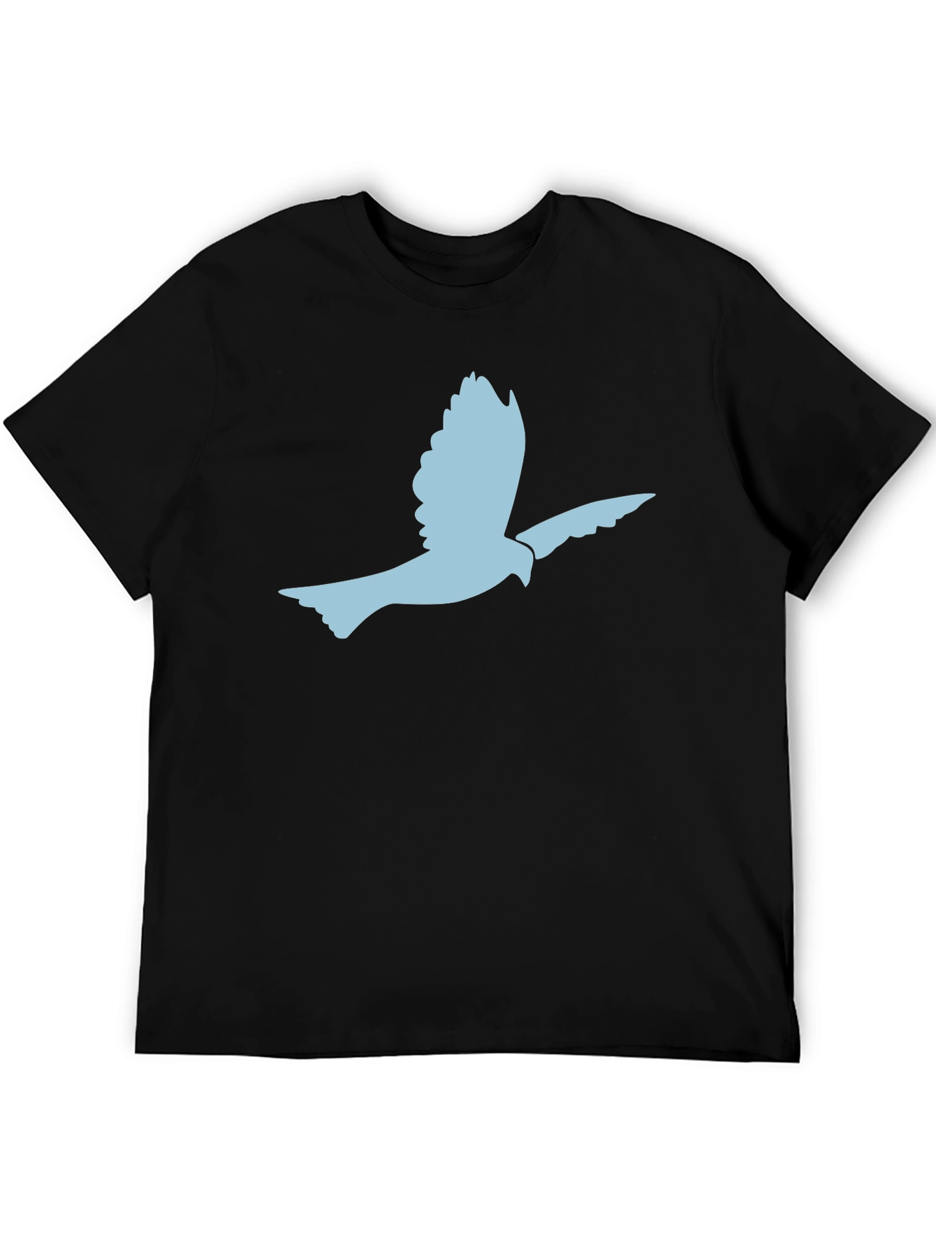 Peace Dove Graphic Black Tee