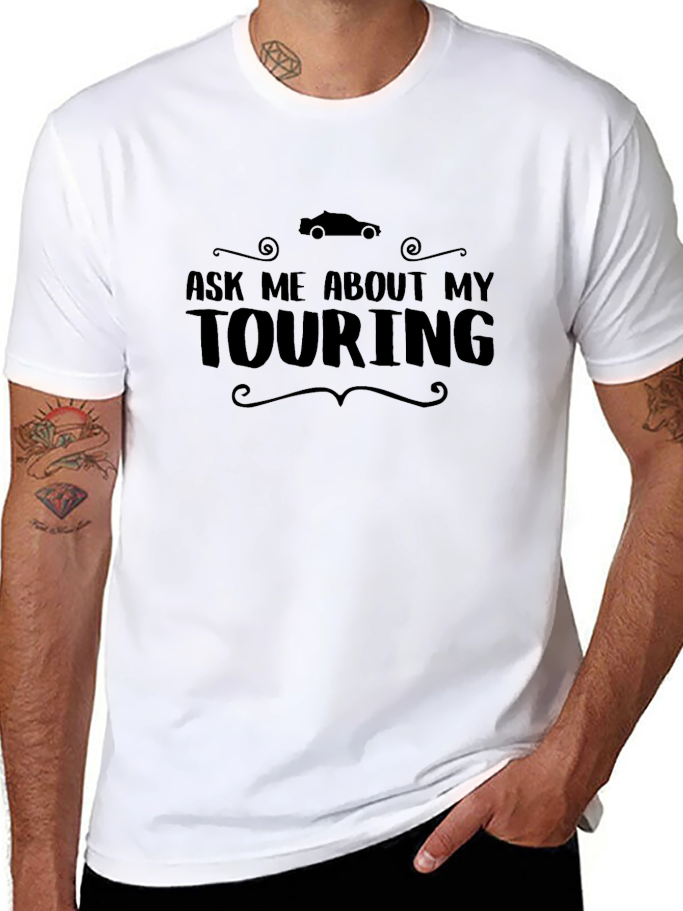 Ask Me About My Touring T-Shirt