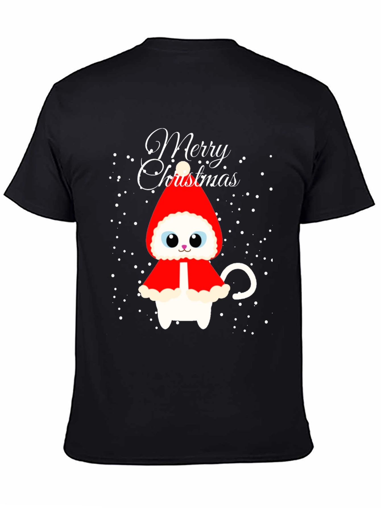 Merry Christmas Cat T-Shirt