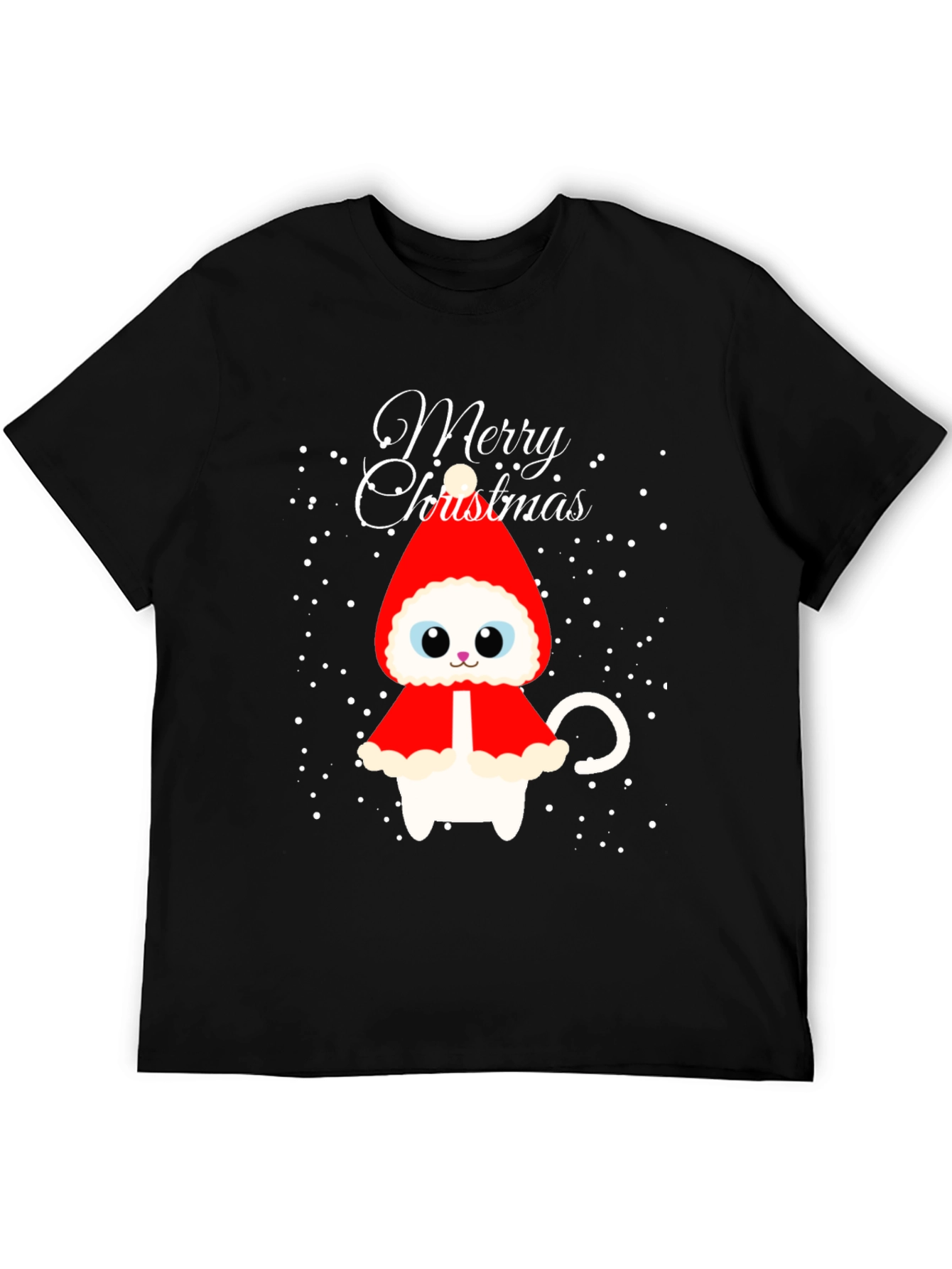 Merry Christmas Cat T-Shirt
