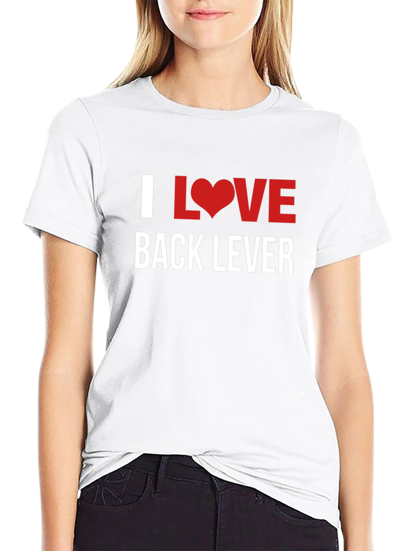 I Love Back Lever Graphic T-Shirt