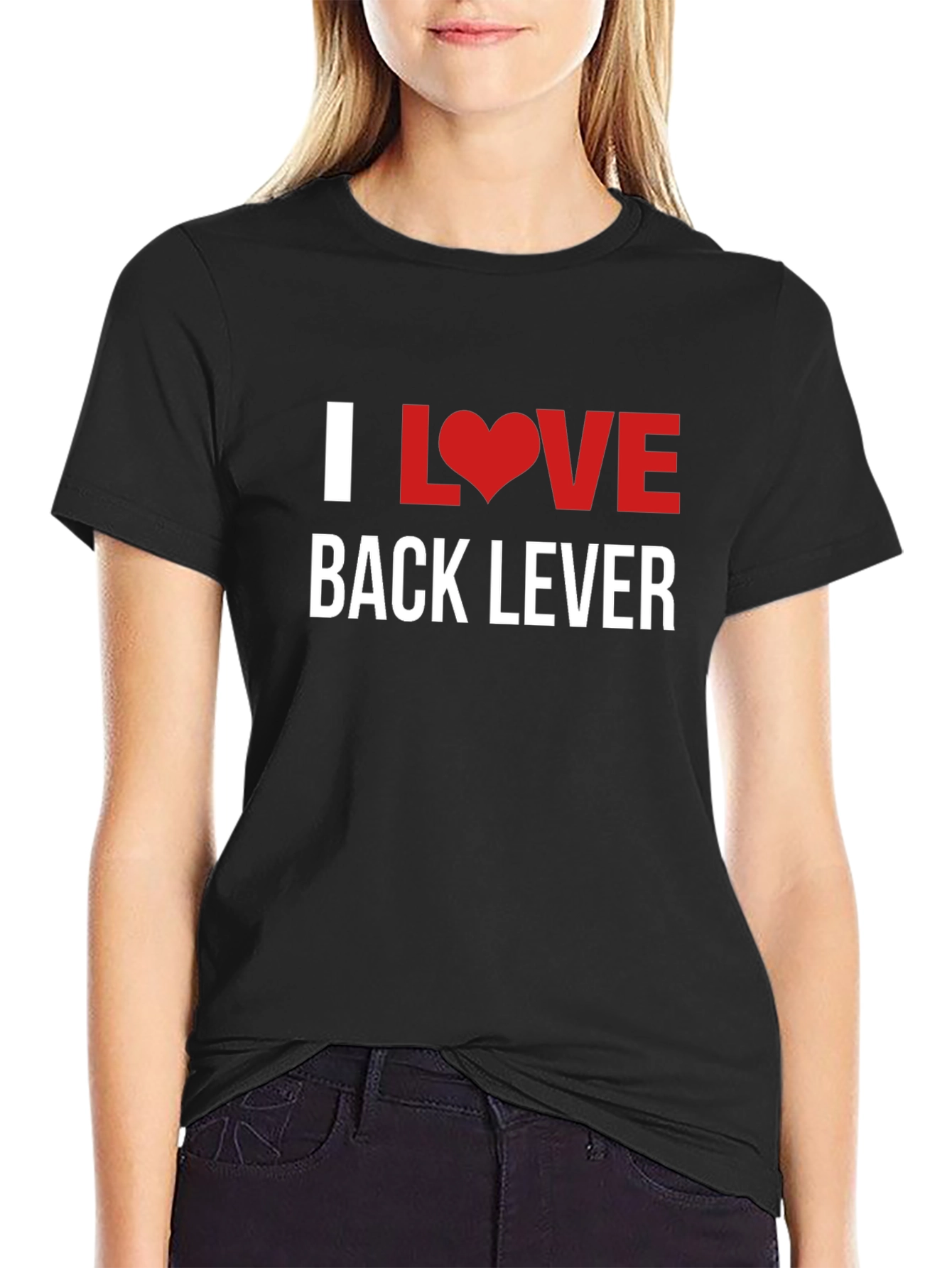 I Love Back Lever Graphic T-Shirt