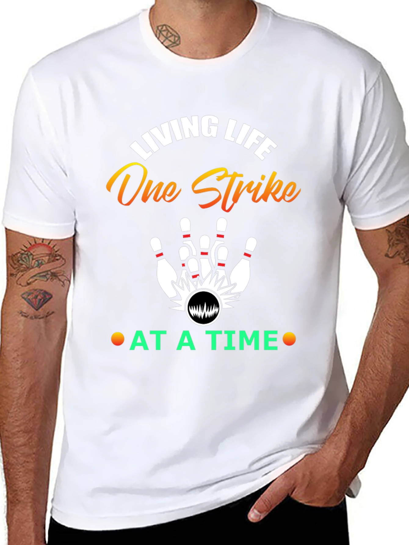 Living Life One Strike T-Shirt