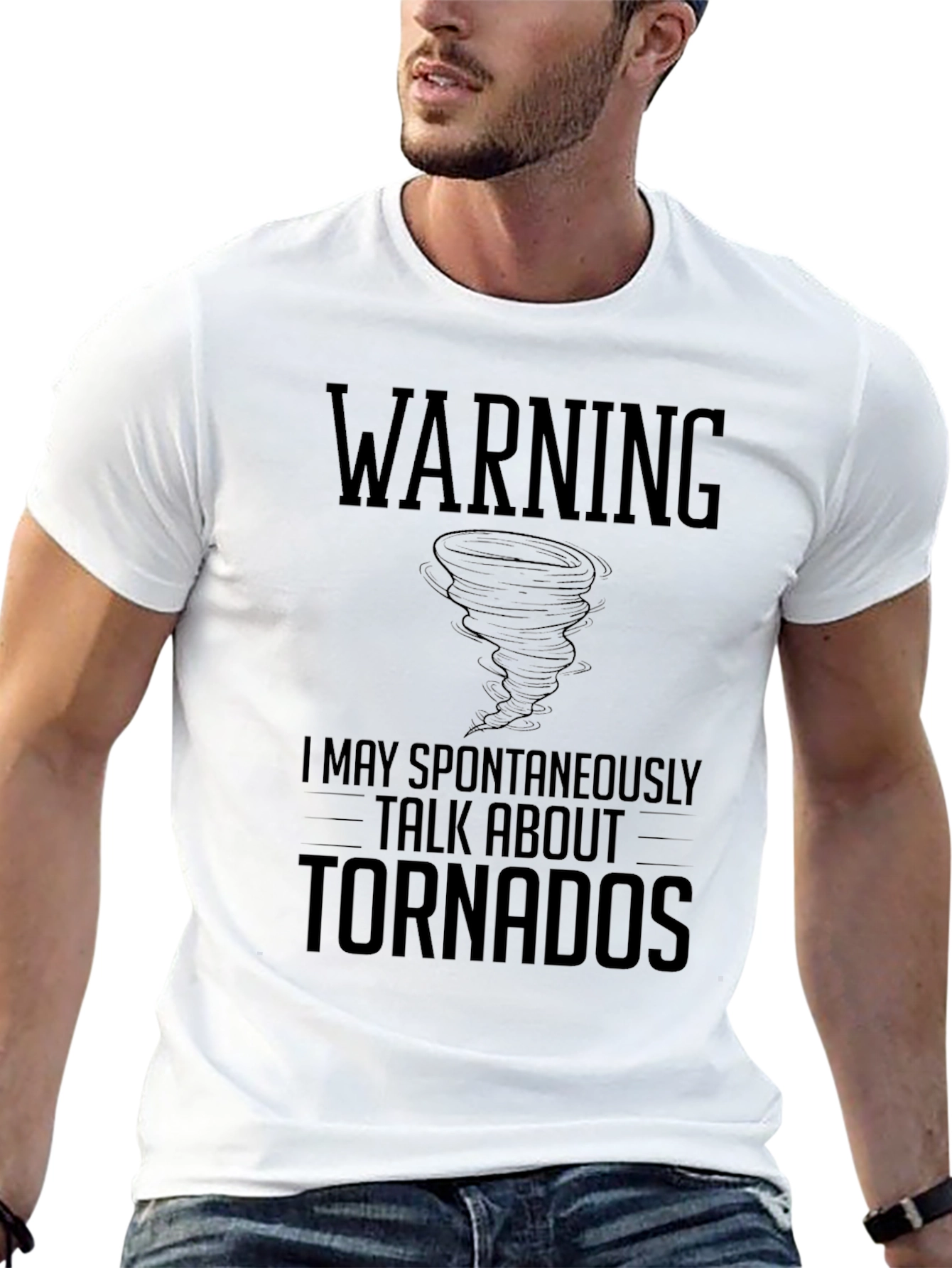 Warning Tornadoes T-Shirt - Weather Enthusiast Tee
