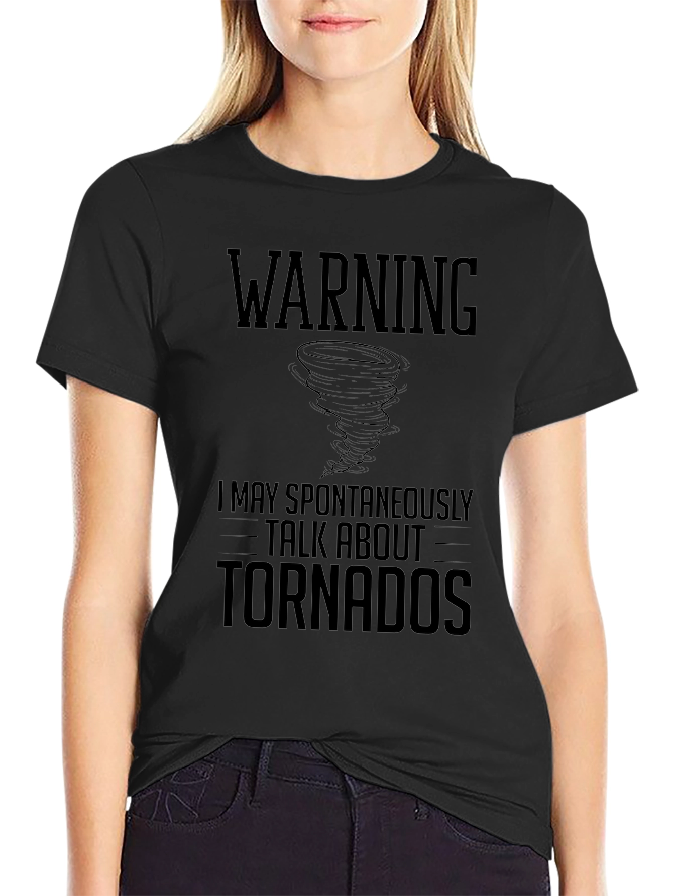 Warning Tornadoes T-Shirt - Weather Enthusiast Tee