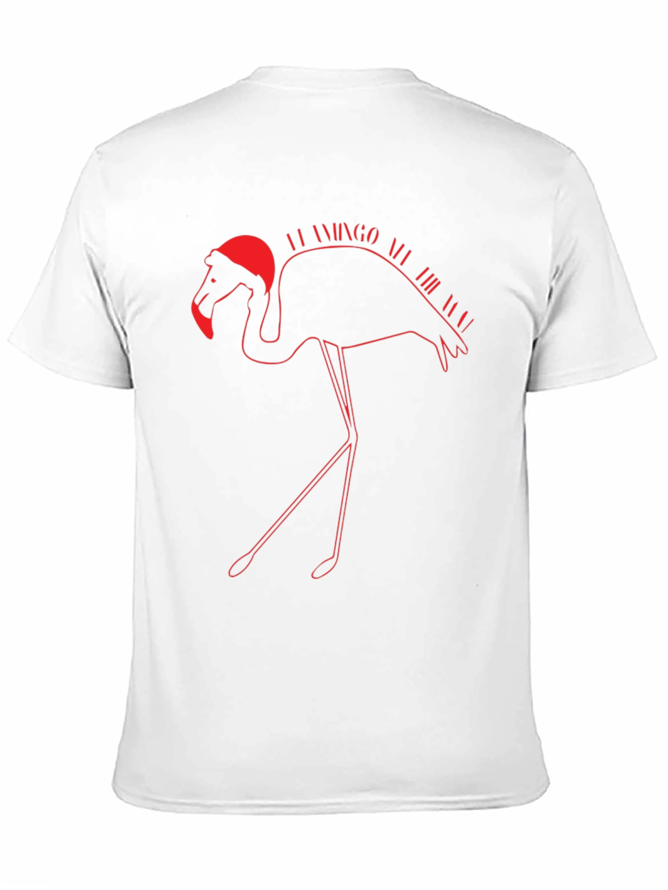 Flamingo All the Year Christmas T-Shirt