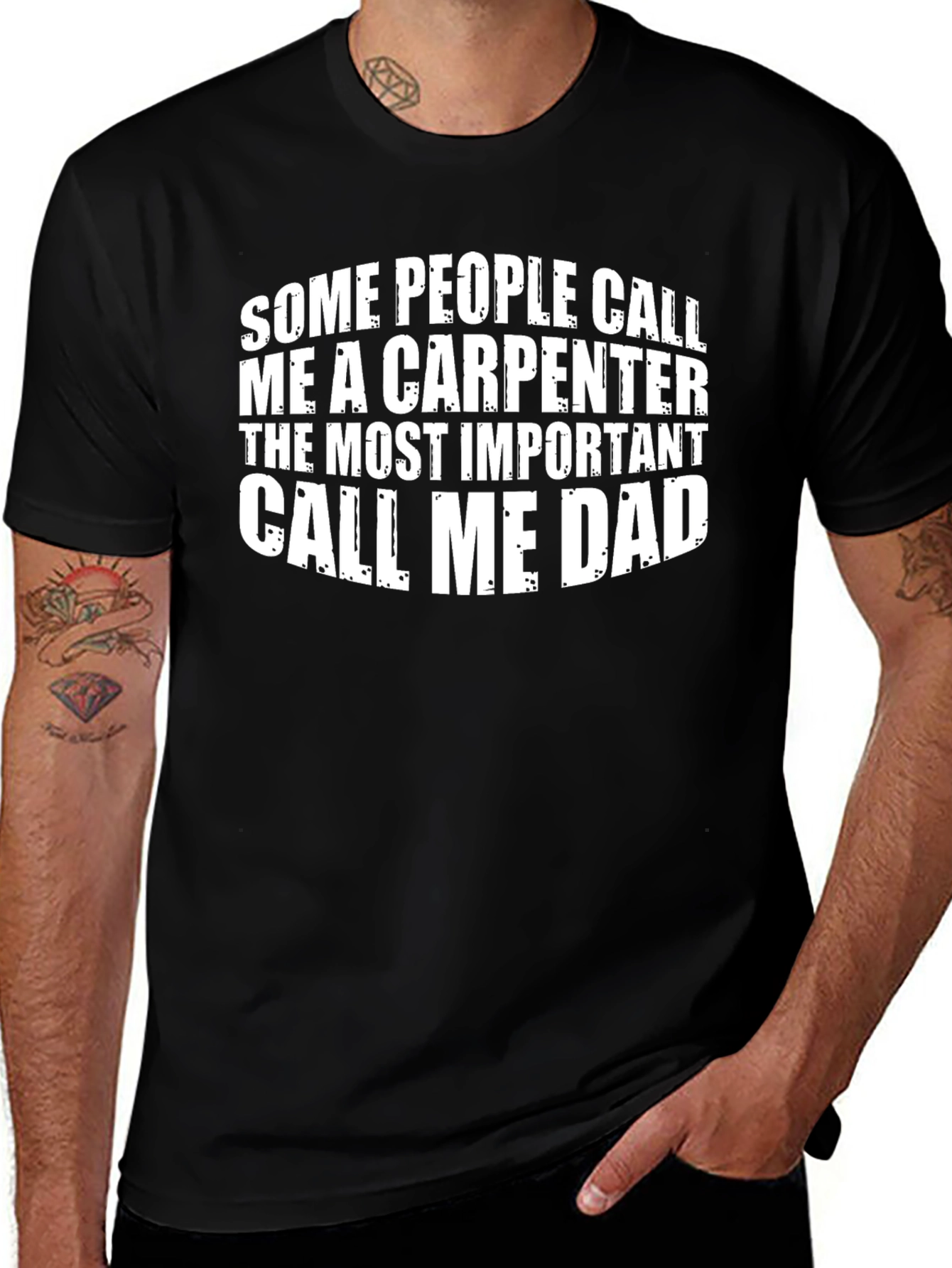 Carpenter Dad T-Shirt - Call Me Dad Tee