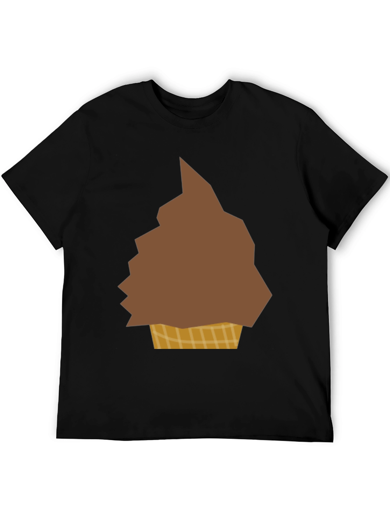Novelty Ice Cream Cone Graphic T-Shirt