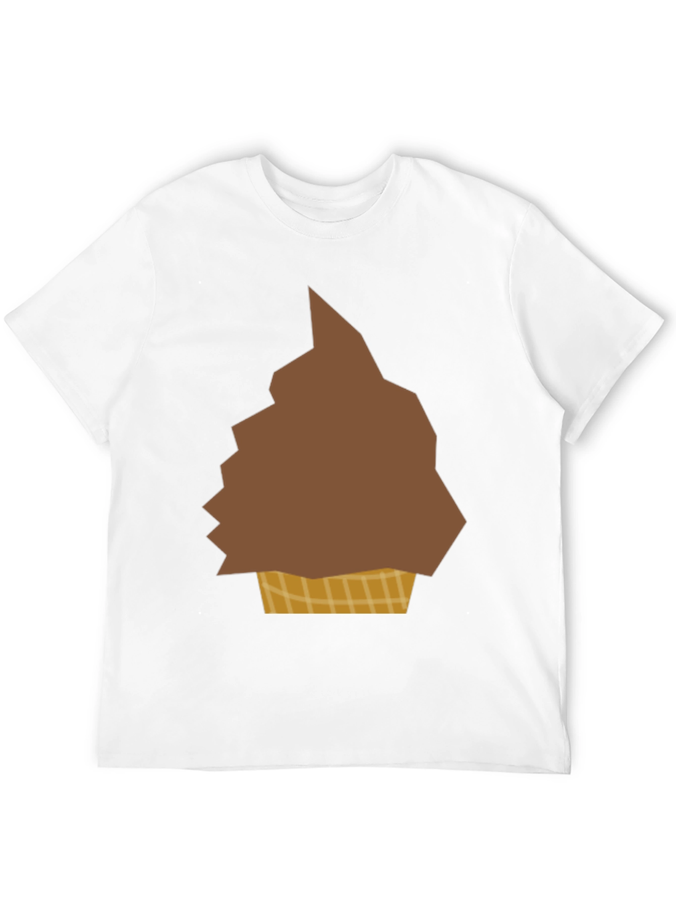 Novelty Ice Cream Cone Graphic T-Shirt