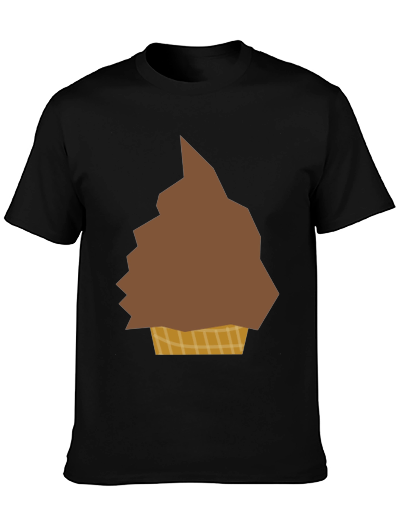 Novelty Ice Cream Cone Graphic T-Shirt