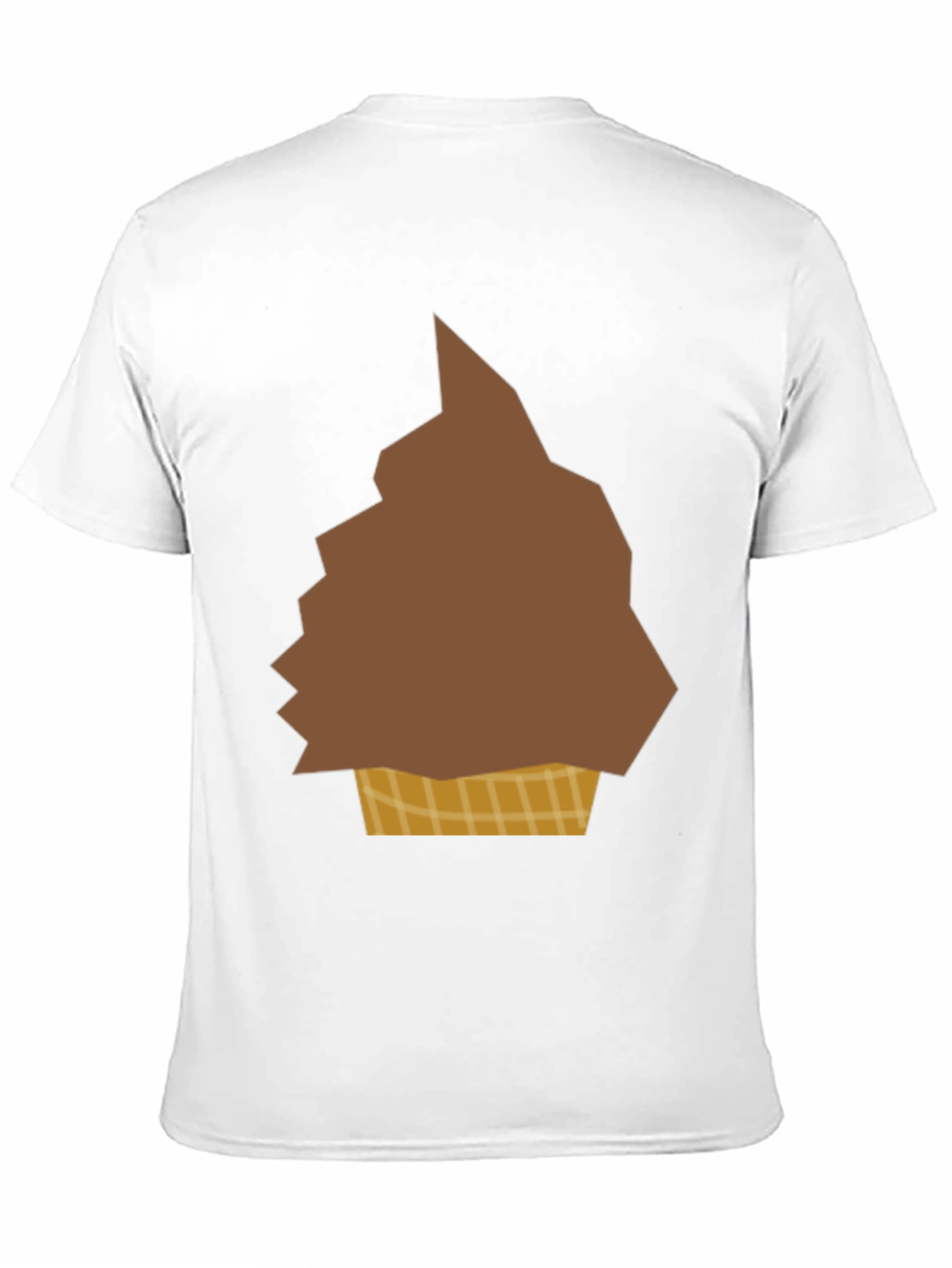Novelty Ice Cream Cone Graphic T-Shirt