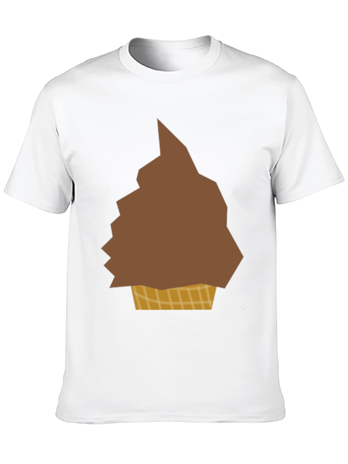 Novelty Ice Cream Cone Graphic T-Shirt