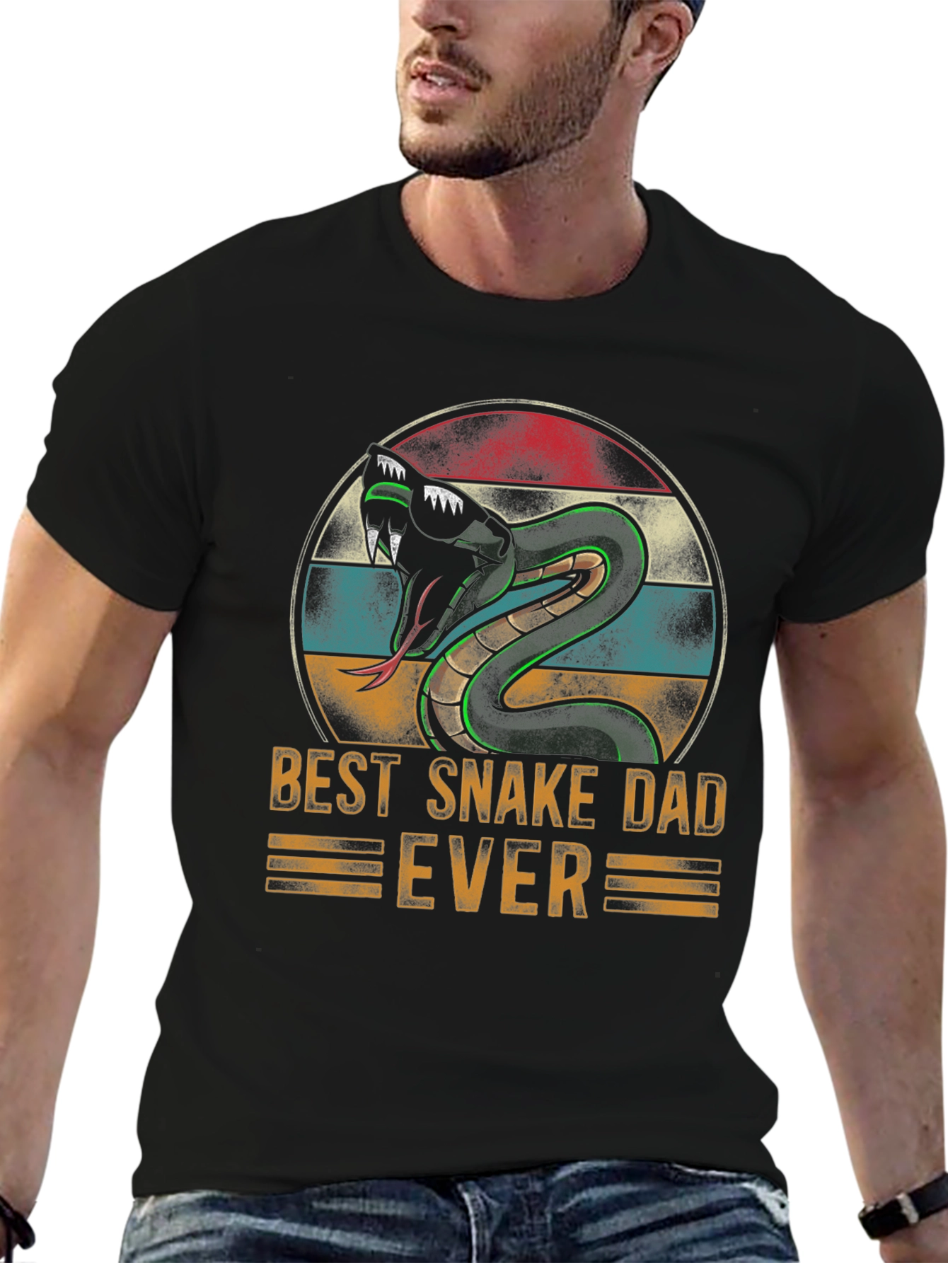 Best Snake Dad Ever T-Shirt