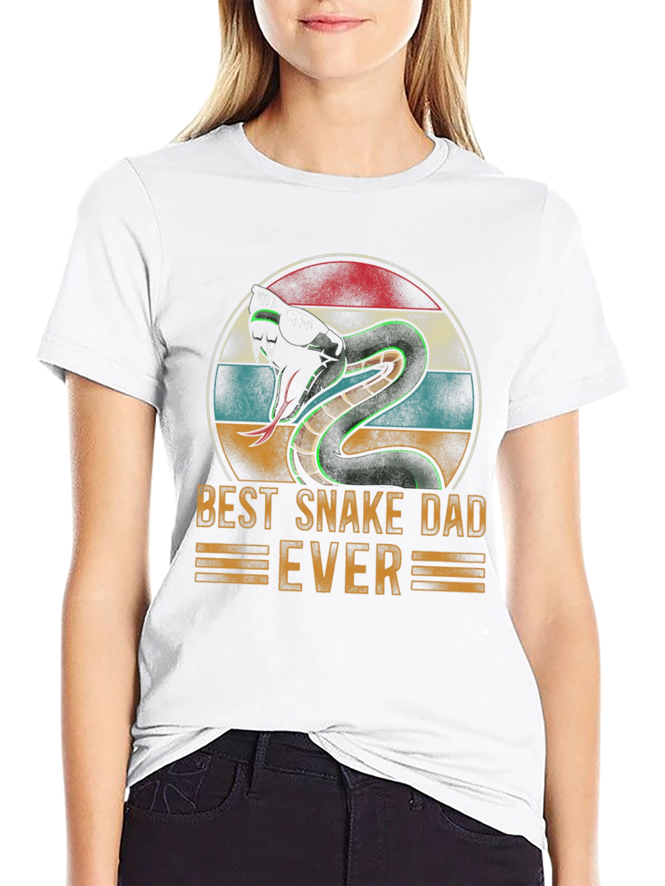 Best Snake Dad Ever T-Shirt