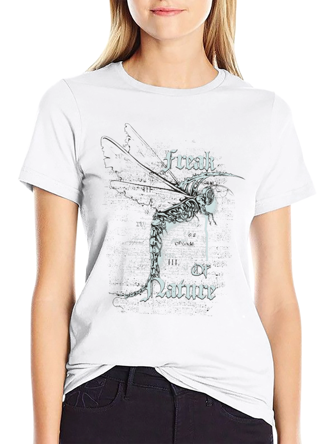Freak of Nature Graphic Print T-Shirt
